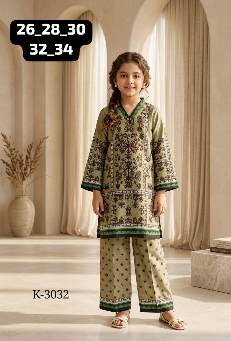 K-999 Kids Collection By Fashid Beautiful Festive Suits Stylish Colorful Fancy Casual Wear Premium Imported Mal Satin Stitched Dresses At Wholesale Price